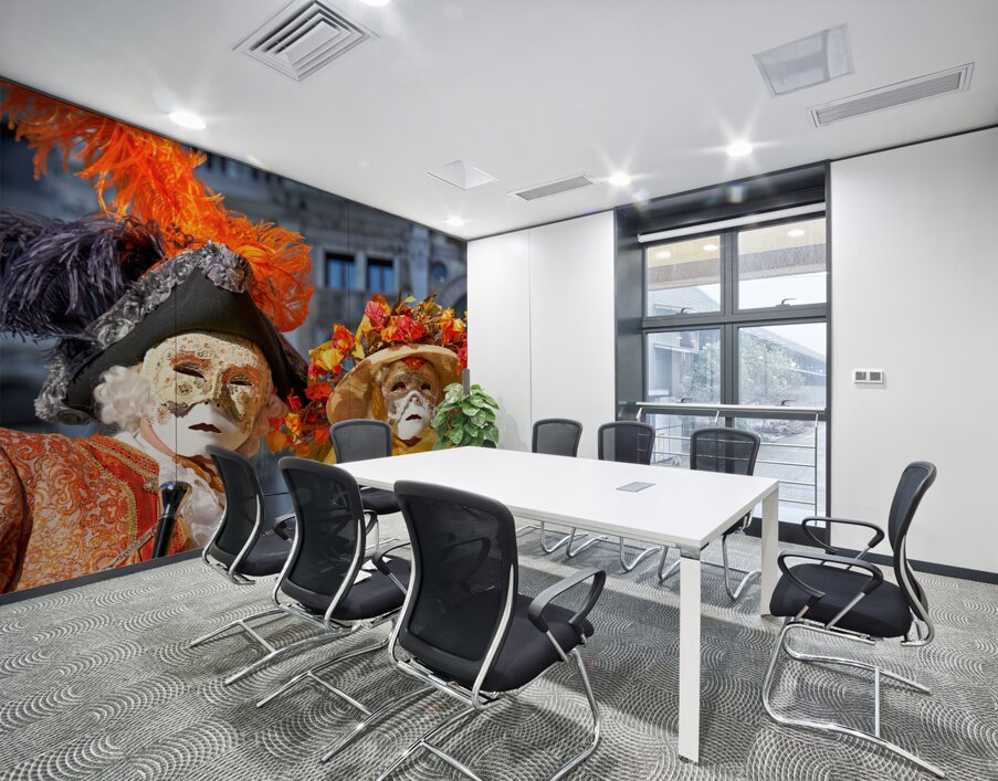 Venice Italy. The Carnival Wall Printing