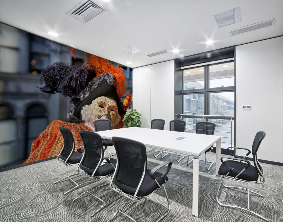 Venice Italy. The Carnival Wall Printing