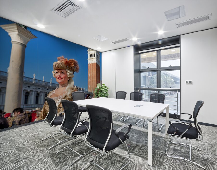 Venice Italy. The Carnival Wall Printing