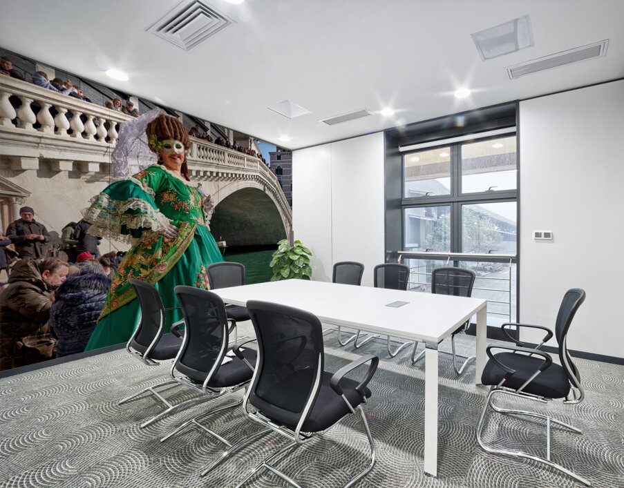 Venice Italy. The Carnival Wall Printing