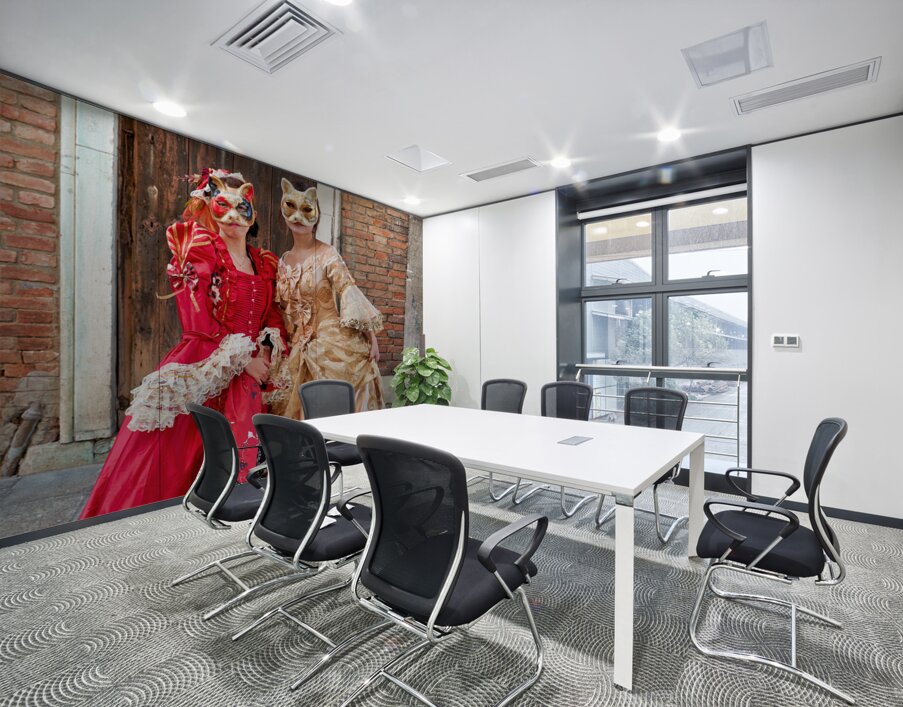 Venice Italy. The Carnival Wall Printing