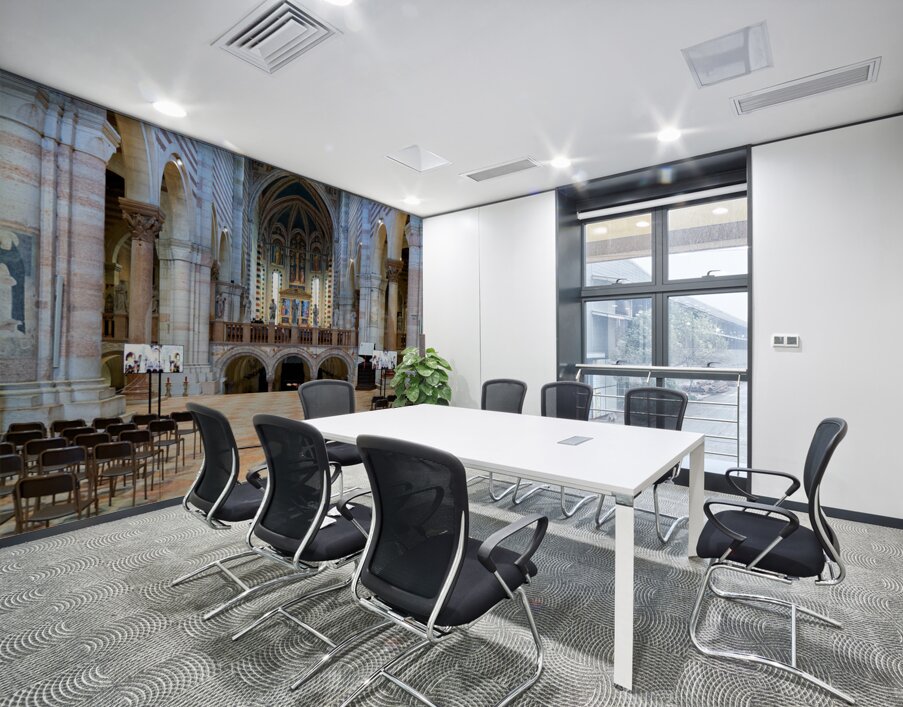 Verona Veneto Italy. The Basilica of San Zeno Wall Printing