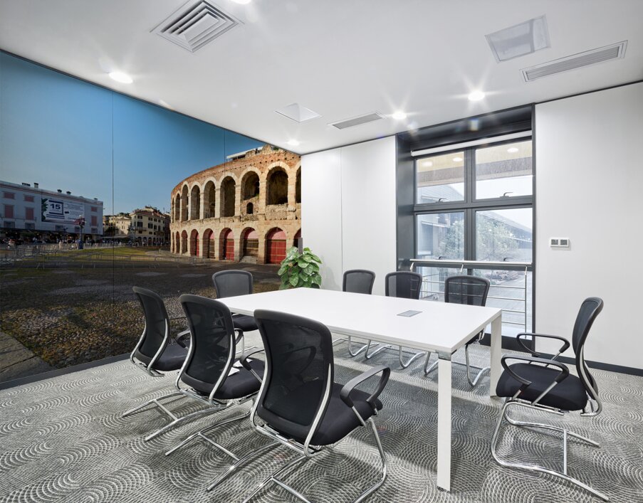 Verona Veneto Italy. The Verona Arena - Roman Amphitheatre Wall Printing