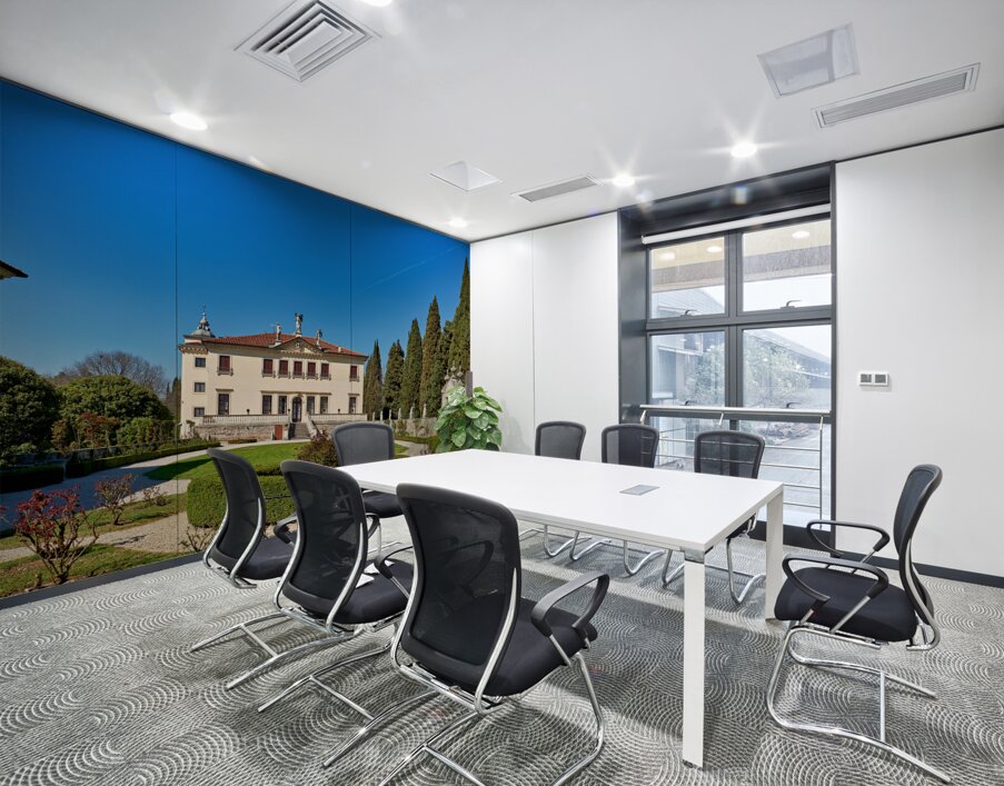 Vicenza Veneto Italy. Villa Valmarana ai Nani frescoed  by Giambattista and Giandomenico Tiepolo Wall Printing