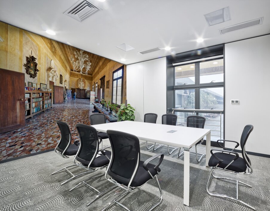 Vicenza Veneto Italy. The interiors of the Villa Valmarana ai Nani frescoed  by Giambattista and Giandomenico Tiepolo Wall Printing