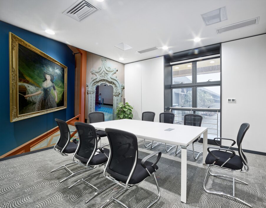 Zaragoza. Saragossa. Aragon. Spain. Aljafería Palace. Portrait of Queen Maria Luisa. 1790. Francisco de Goya Wall Printing