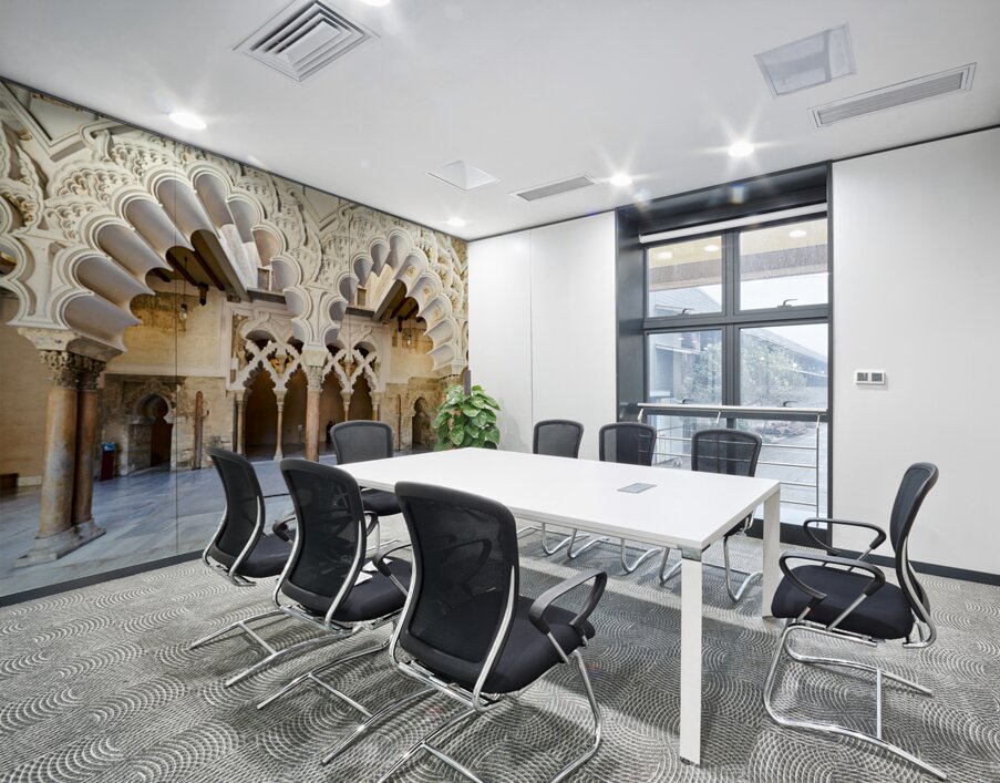 Zaragoza. Saragossa. Aragon. Spain. Aljafería Palace Wall Printing