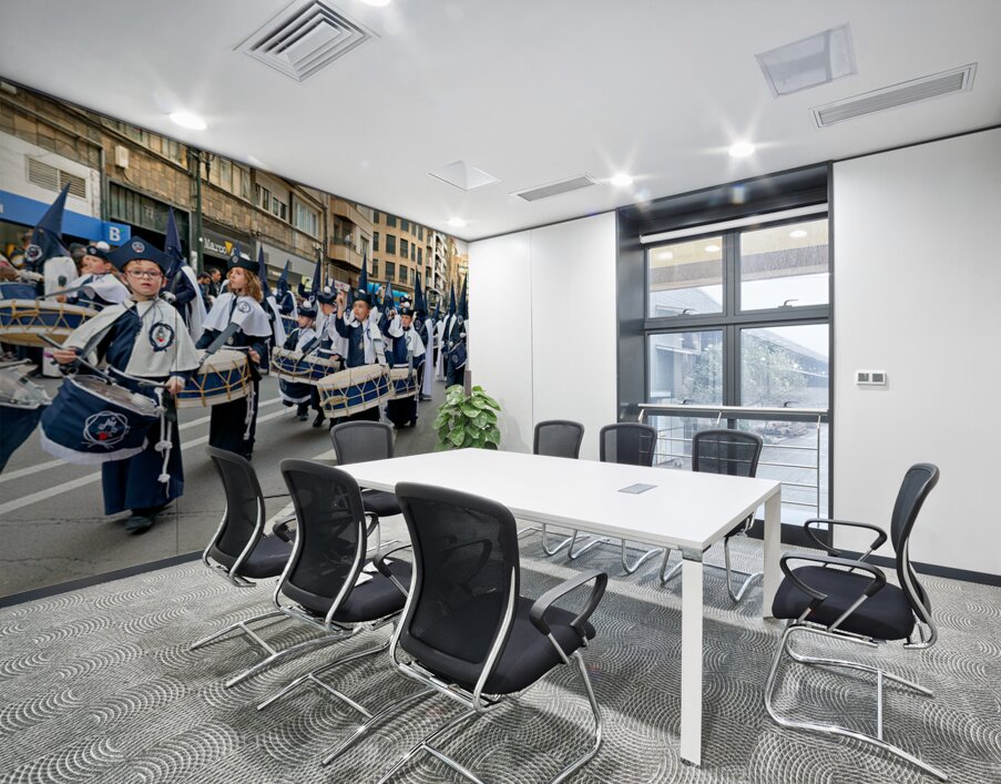 Zaragoza. Saragossa. Aragon. Spain.  Processions of the Easter Holy Week Wall Printing