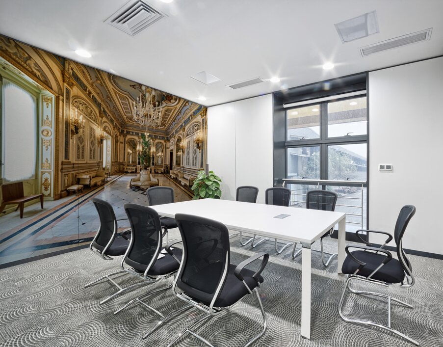 Visit to national museum of ceramics and decorative arts in vale Wall Printing