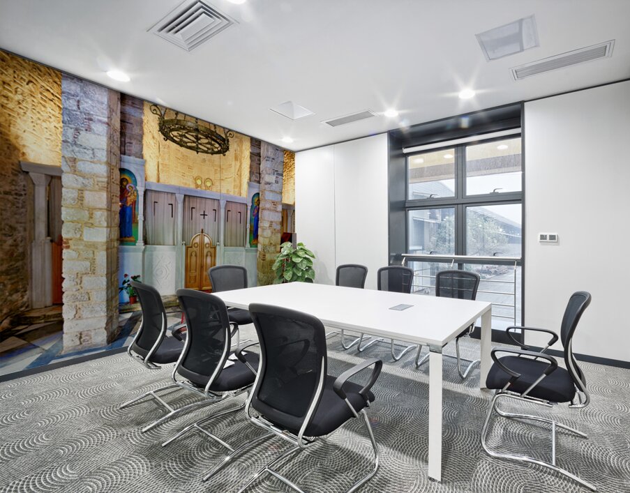 Visit to agios eleftherios orthodox church in athens greece Wall Printing