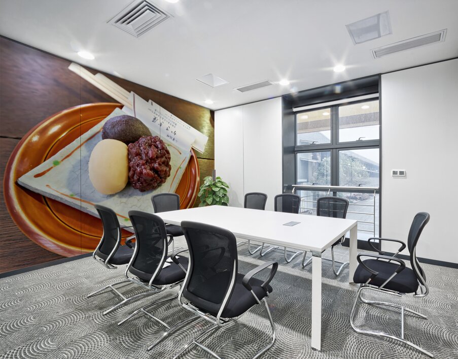 Savoring sweets and green tea in Kyotos Higashiyama Wall Printing