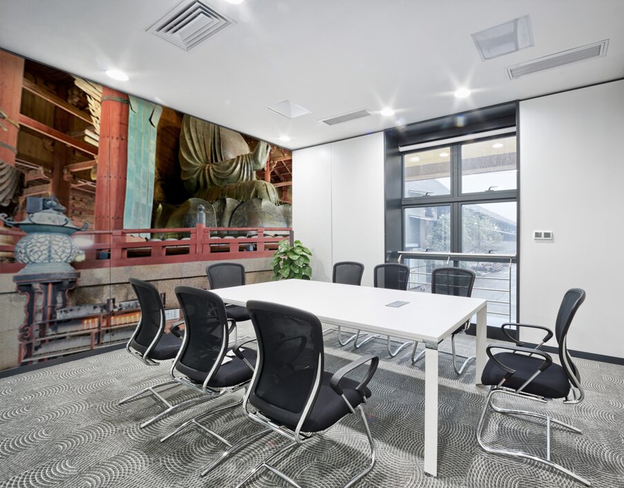 Great Buddha Hall at Todai ji temple in Nara Japan invites visi Wall Printing