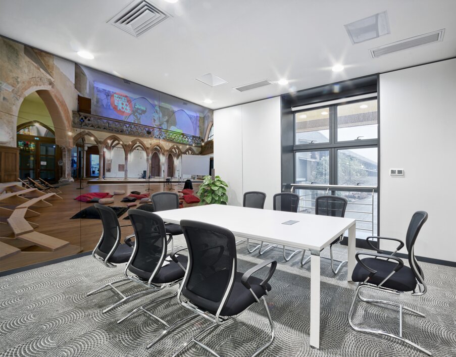 Community event at Saint Pierre le Vieux in Strasbourg Wall Printing