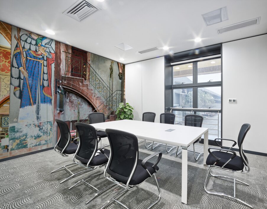 Exploring Saint Pierre le Jeune church in Strasbourg Alsace Wall Printing