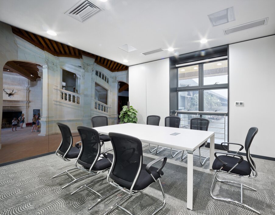 Chateau de Chambord features a double spiral staircase in France Wall Printing