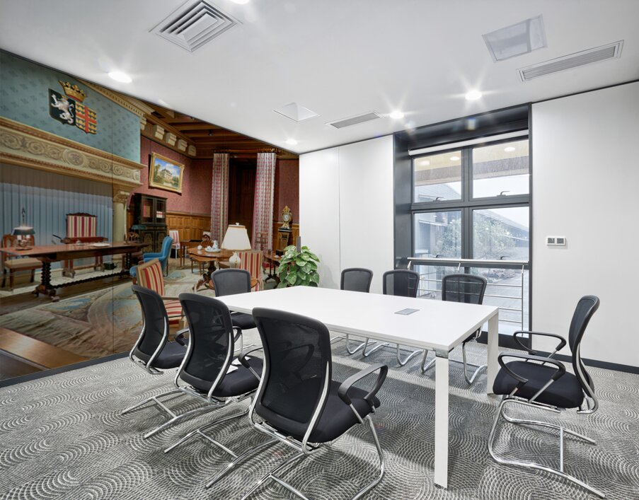 Visit to Chateau dAzay le Rideau in Loire Valley France Wall Printing