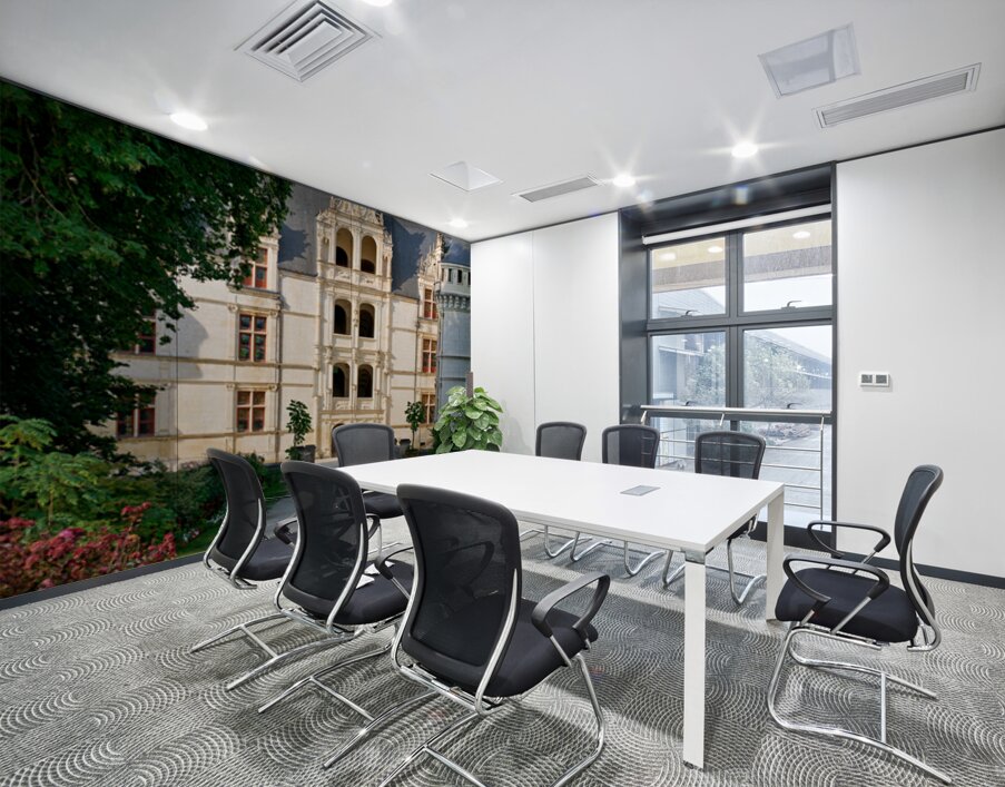 Chateau dAzay le Rideau in the Loire Valley France during the  Wall Printing