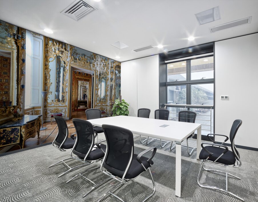 Explore the beauty of the Residenz Residence Palace in Munich Wall Printing