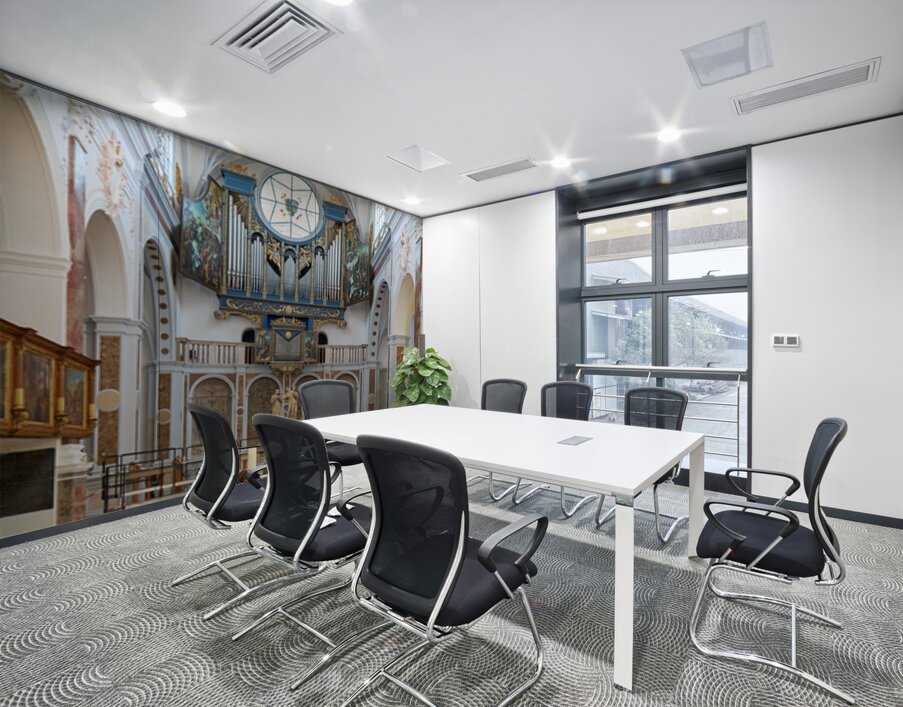 Visit to St. Annes Church in Augsburg along the Romantic Road Wall Printing