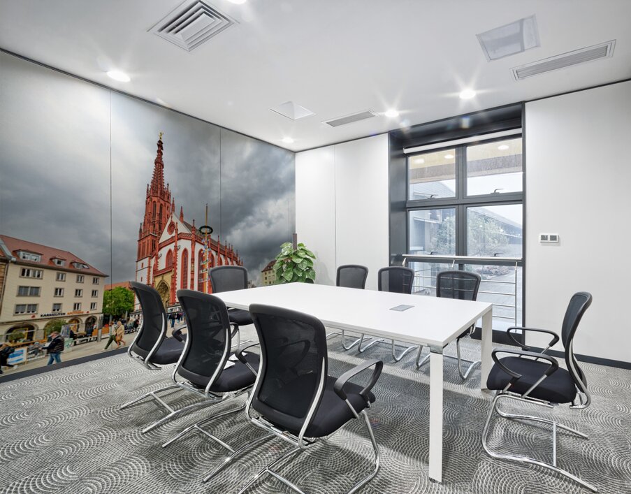 Visit to marienkapelle in wurzburg on the romantic road Wall Printing