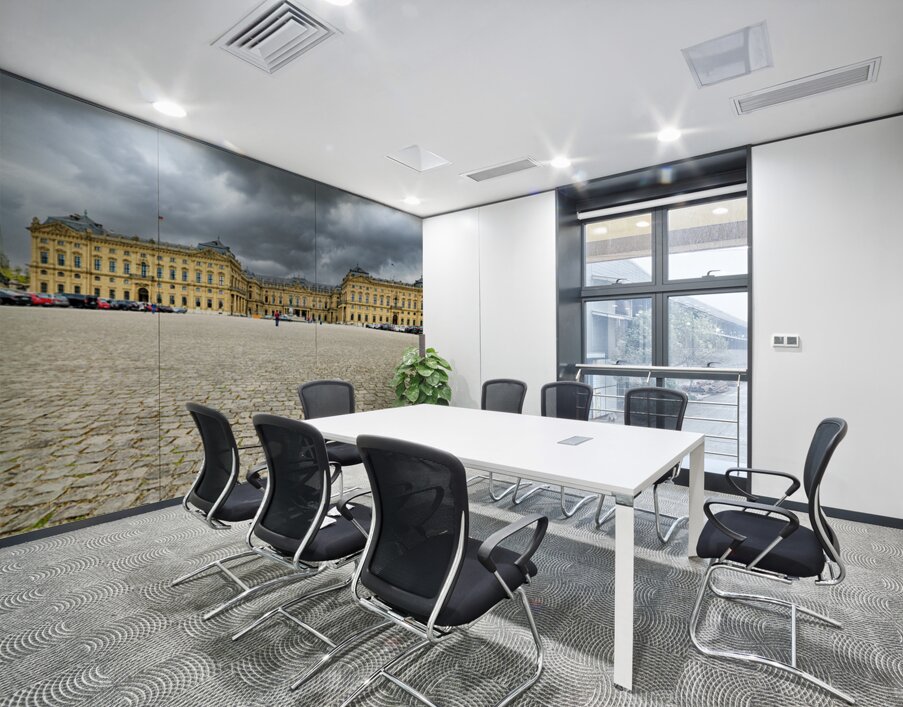 Residenz in Wurzburg along the Romantic Road in Bavaria Germany Wall Printing