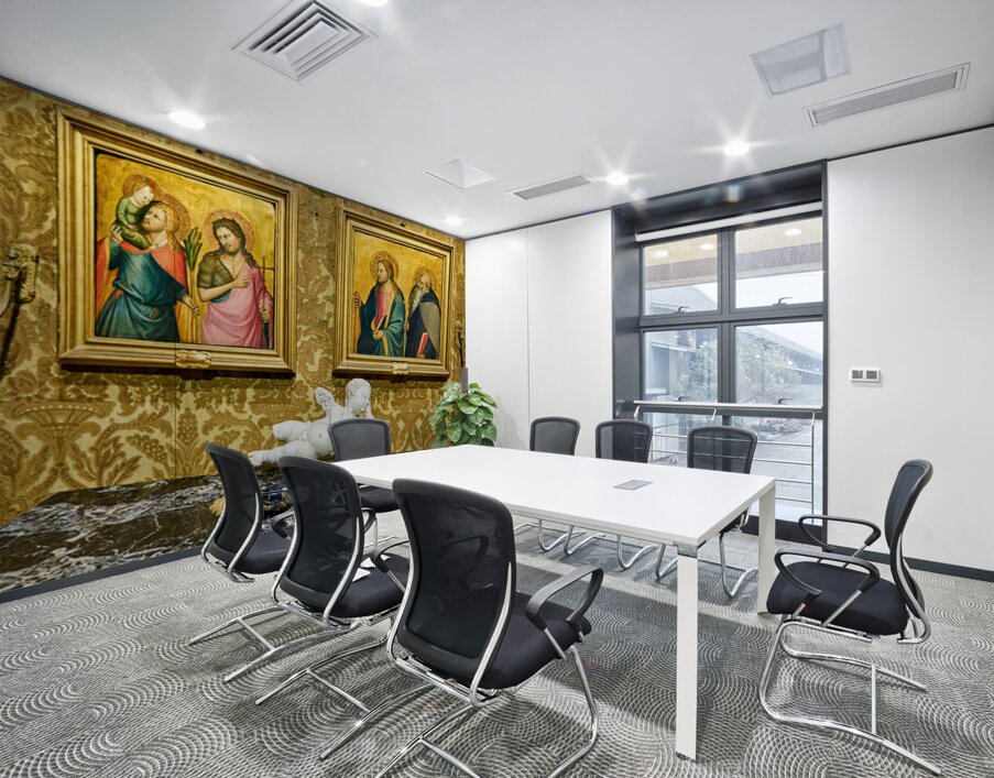 Art display at Doria Pamphilj Gallery in Rome Italy Wall Printing