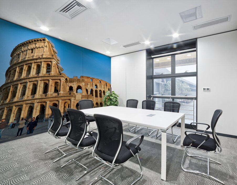 Visit Colosseum in Rome Italy during the day Wall Printing