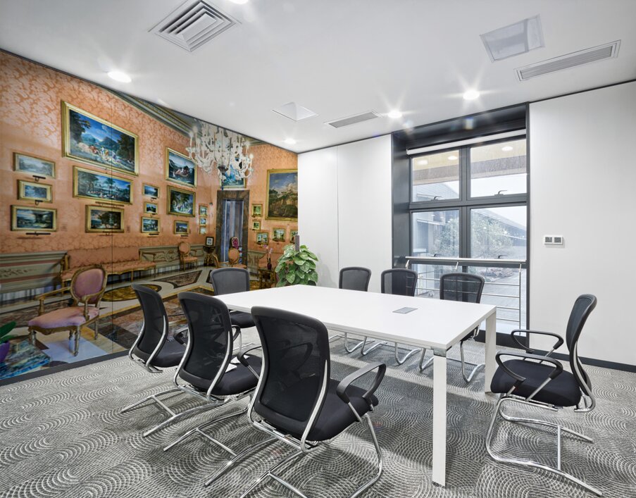 Visit to colonna art gallery in princess isabelle apartment in r Wall Printing