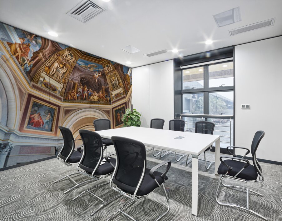 Visitors explore art and history at Vatican Museums Wall Printing