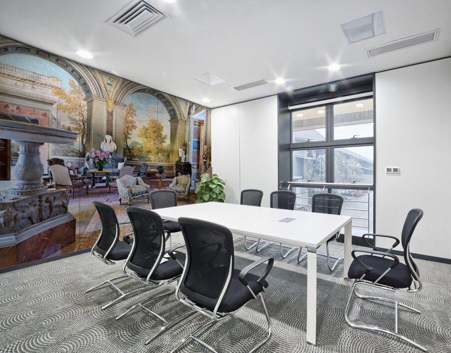 Visit to Colonna Art Gallery in Palazzo Colonna during day Wall Printing