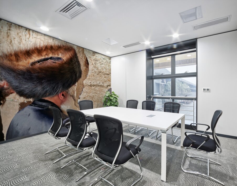 Orthodox Jews praying at the Wailing Wall in Jerusalem Israel Wall Printing