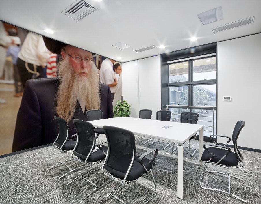 Orthodox Jews pray at the Wailing Wall in Jerusalem Israel Wall Printing
