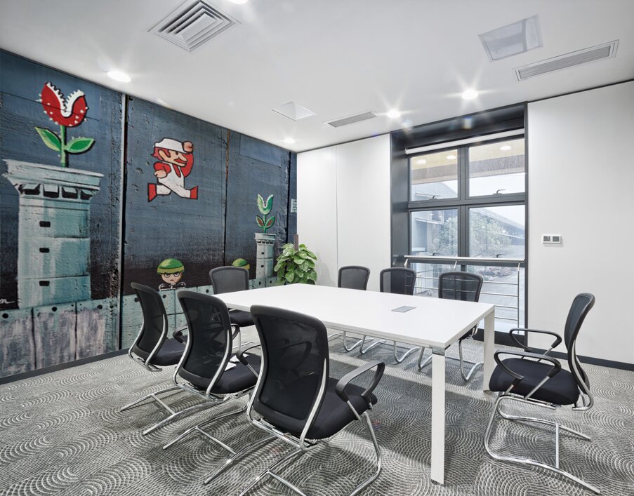 Art on the west bank separation wall in Bethlehem Jerusalem Wall Printing