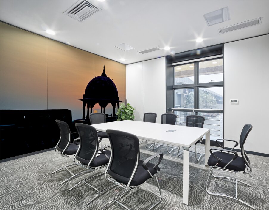 Sunset view at Khimsar Fort in Rajasthan India Wall Printing