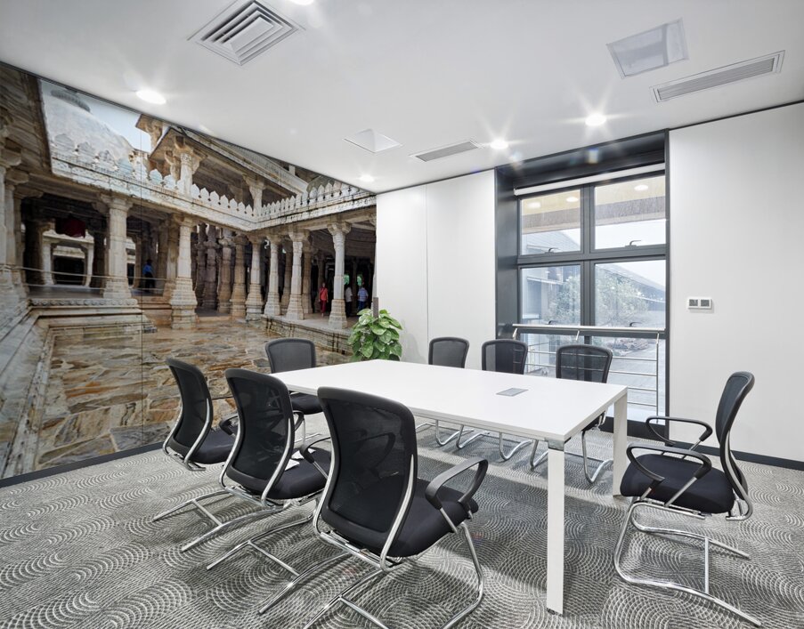 Jain old temples in Ranakpur attract many visitors daily Wall Printing