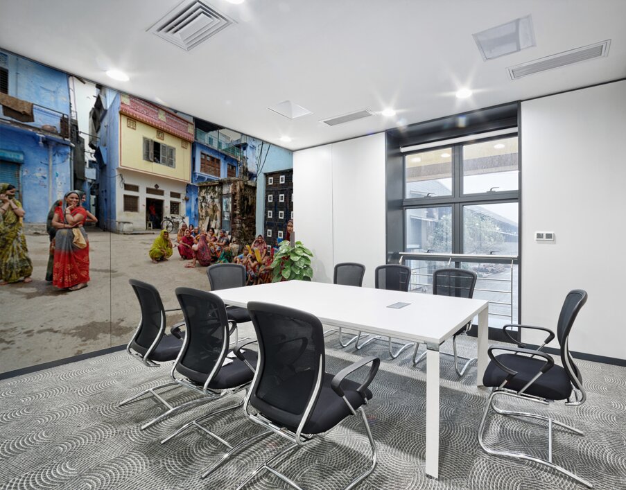 Women gather in Bundi Rajasthan during a community outing Wall Printing