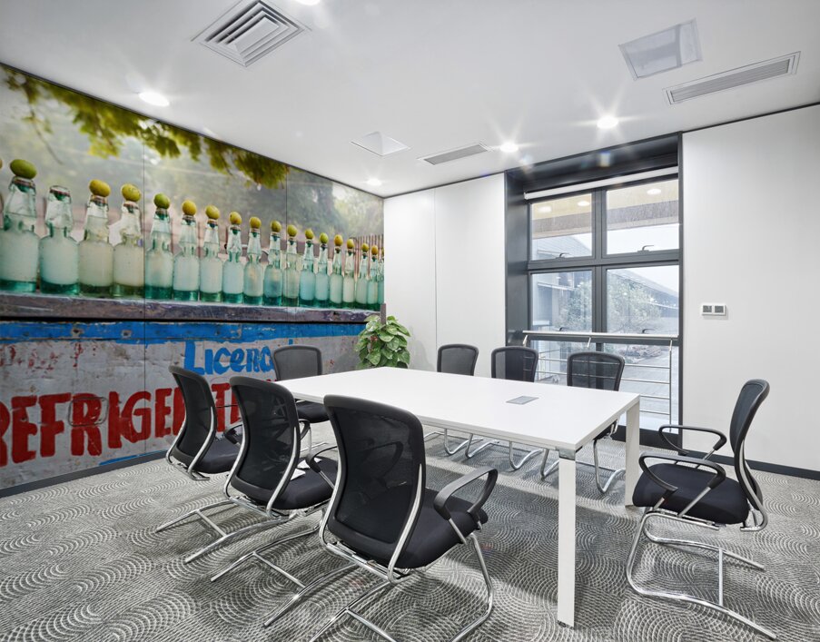 Selling refrigerated water bottles in Delhi India Wall Printing