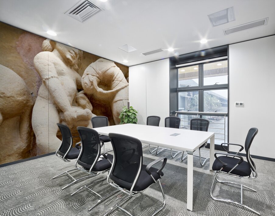 Exploring erotic art in Khajuraho temples of Madhya Pradesh Wall Printing