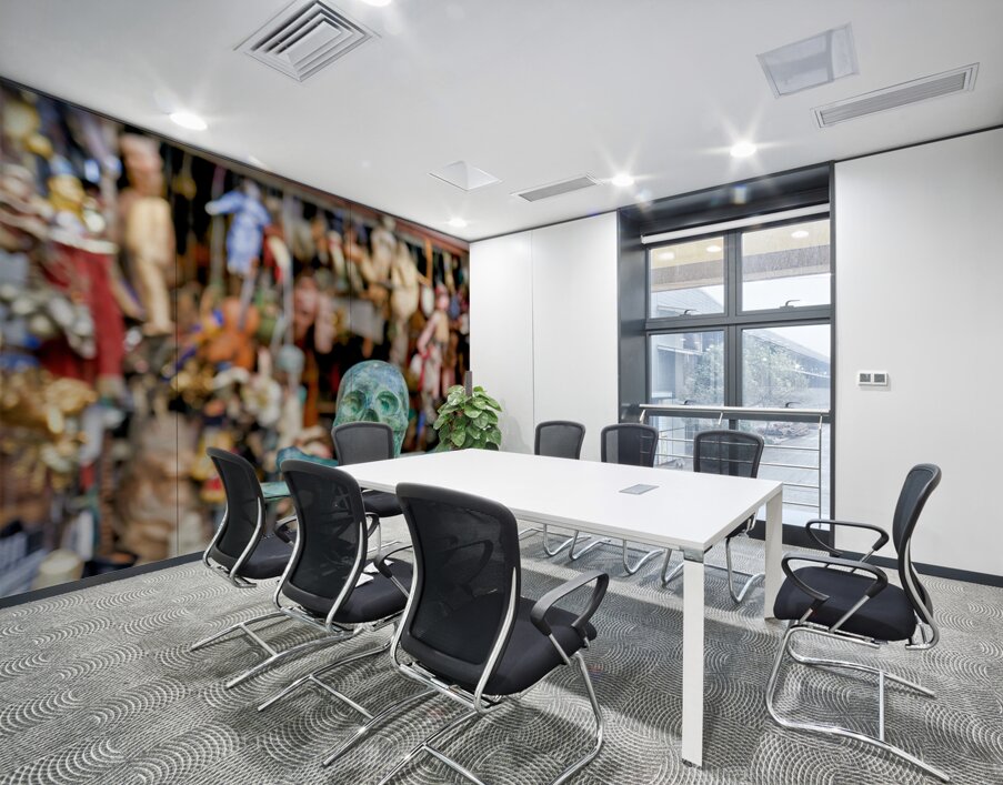 Junk dealer displays various items in Naples Campania Italy Wall Printing