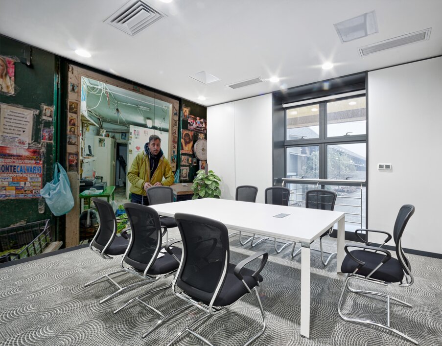 Greengrocer in Quartieri Spagnoli Naples Italy during daytime Wall Printing