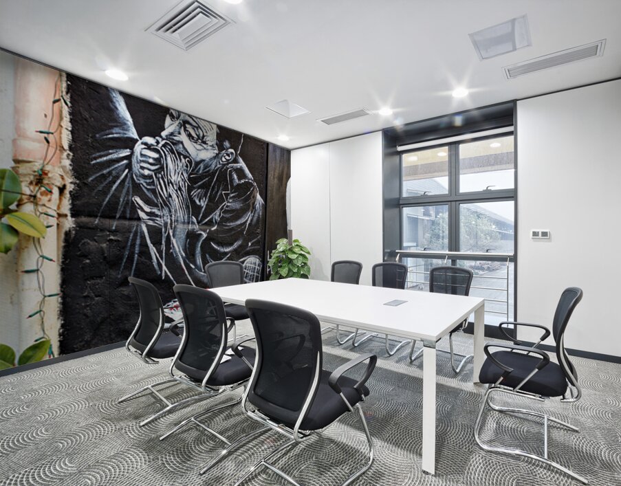 Graffiti of Neapolitan actor Toto in Quartieri Spagnoli Naples Wall Printing