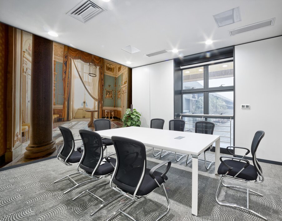 Exploring the interiors of Museo di Capodimonte in Naples Italy Wall Printing