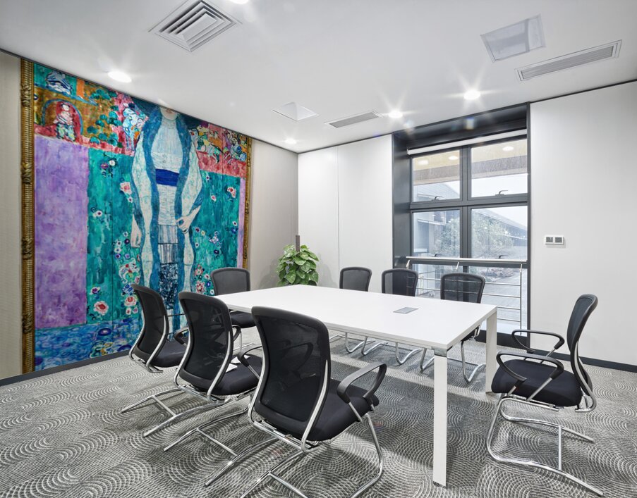 Adele Bloch Bauer II painting at Museum of Modern Art in Manhatt Wall Printing