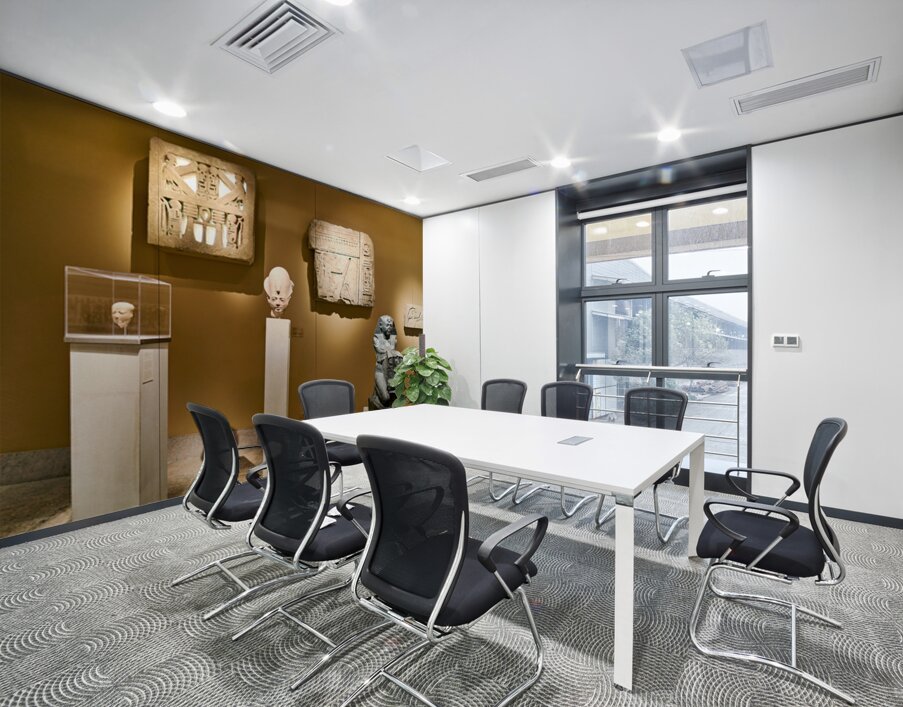 Usermontus sarcophagus at the Met in New York Wall Printing