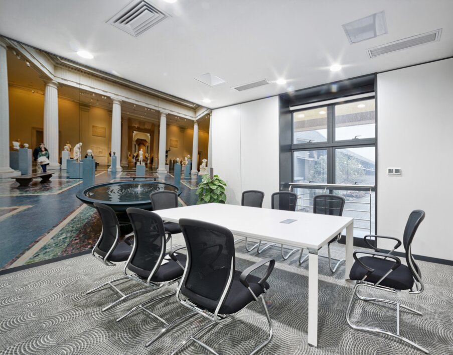 Visitors explore Greek and Roman art at the Metropolitan Museum  Wall Printing