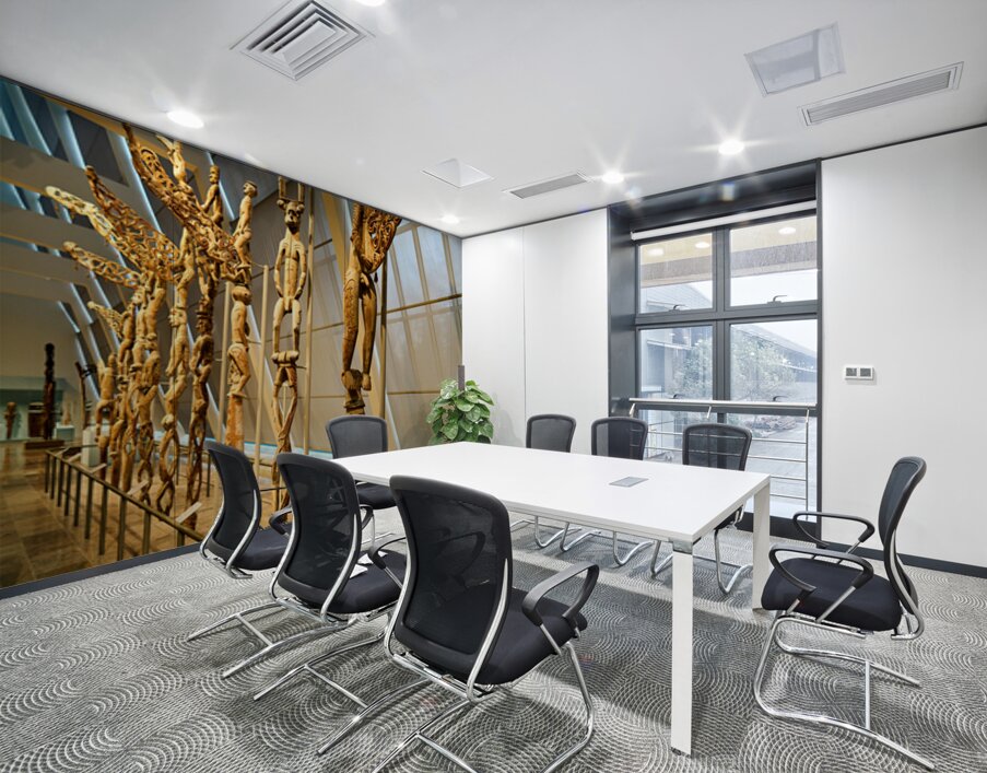 Oceanic art displayed at Metropolitan Museum of Art in New York Wall Printing