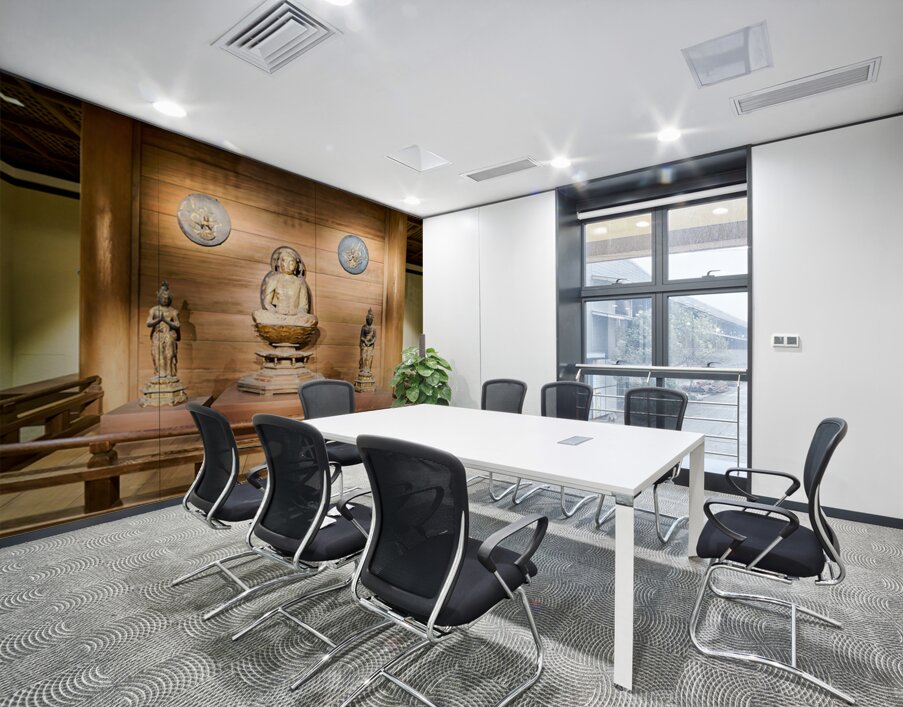 Buddha statue in the Asian Art Gallery Met Museum Wall Printing