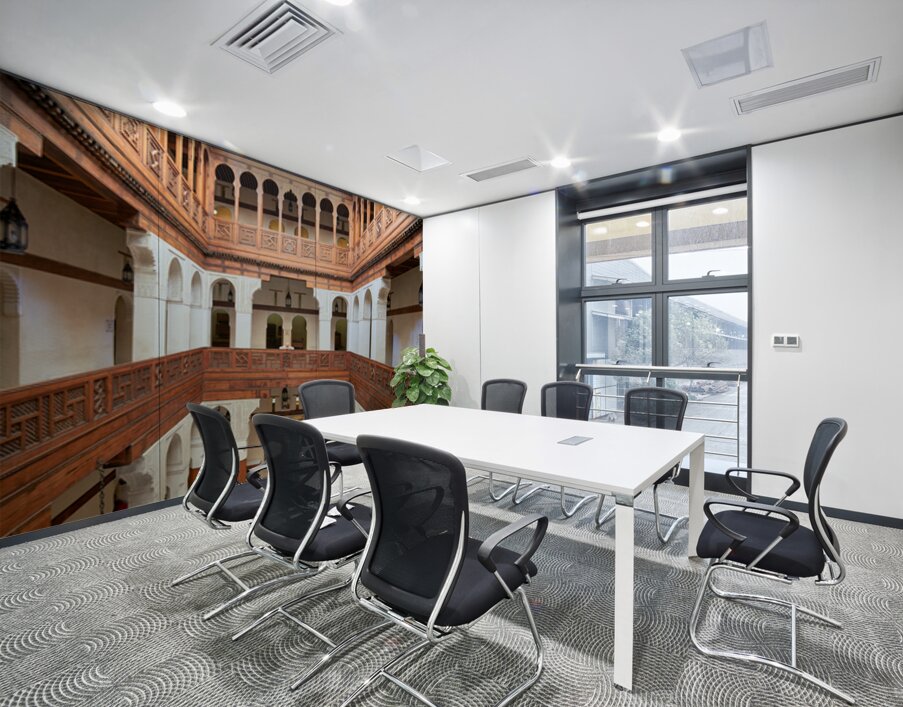 Nejjarine fondouk museum of wood arts and crafts in fez morocco Wall Printing