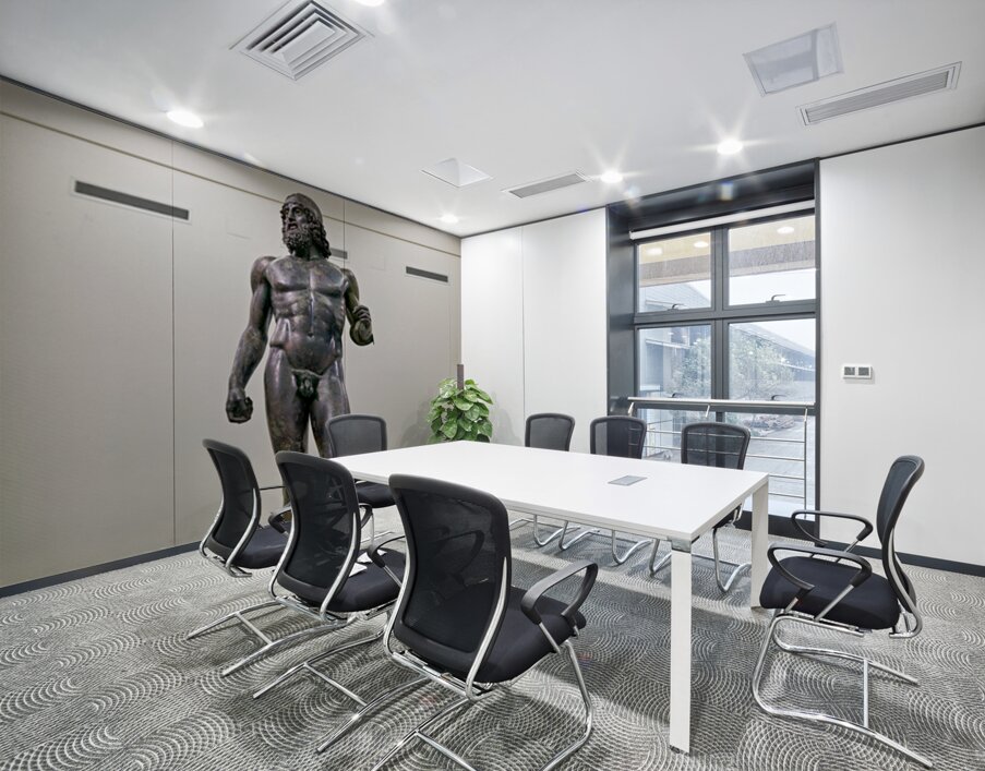 Riace bronzes in national museum of magna grecia at reggio calab Wall Printing