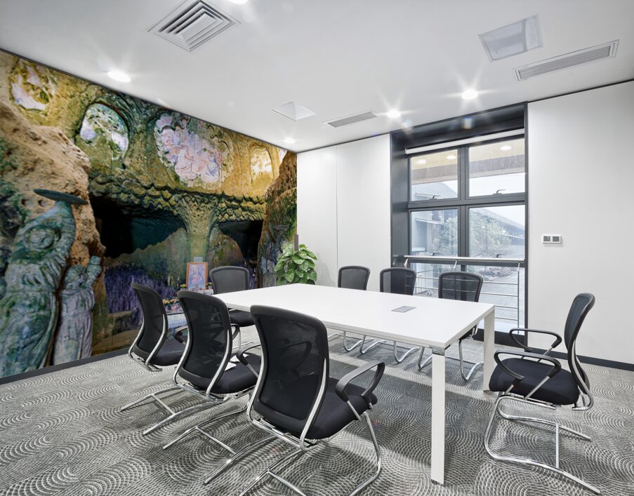 Cave church of Piedigrotta in Pizzo Calabro Calabria Italy Wall Printing